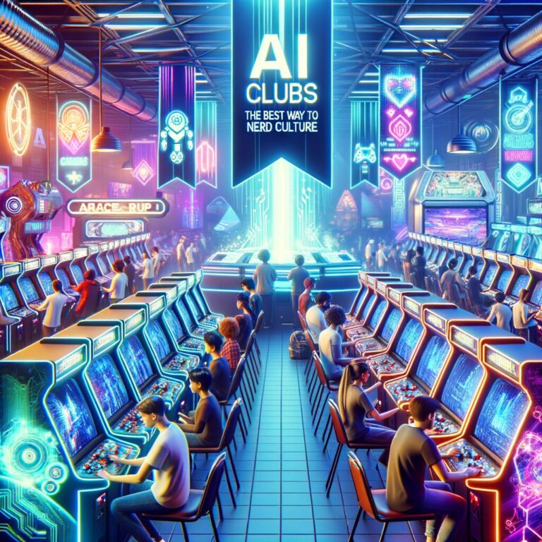 Generate an eye-catching fun arcade, high-quality featured image prompt for a blog post about: AI Cl