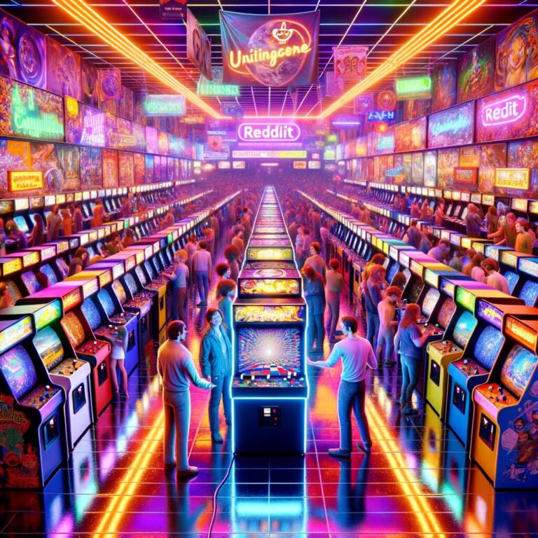 Generate an eye-catching fun arcade, high-quality featured image prompt for a blog post about: AI Ne