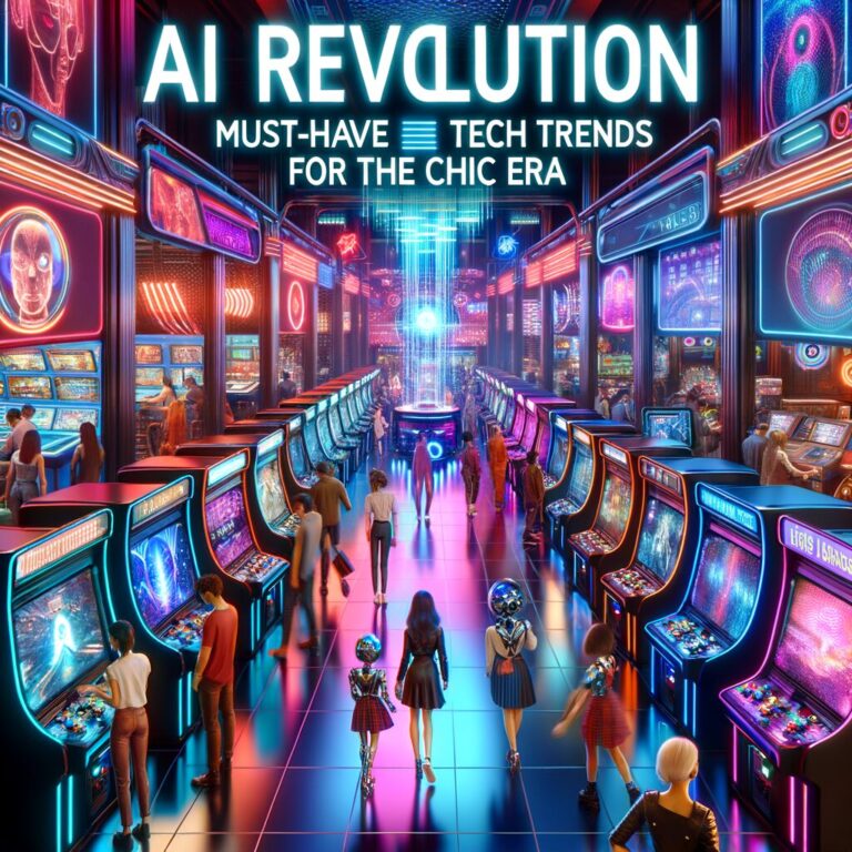 Generate an eye-catching fun arcade, high-quality featured image prompt for a blog post about: AI Re