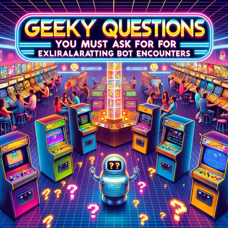 Generate an eye-catching fun arcade, high-quality featured image prompt for a blog post about: Geeky