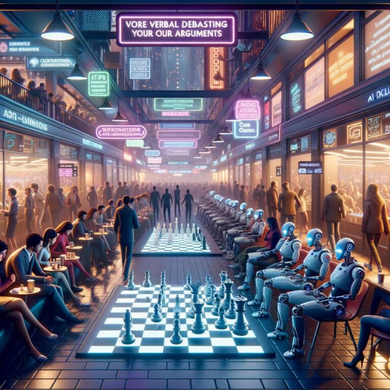 Generate an eye-catching fun arcade, high-quality featured image prompt for a blog post about: Debat