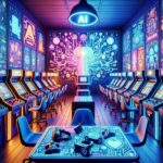 Generate an eye-catching fun arcade, high-quality featured image prompt for a blog post about: AI Ni