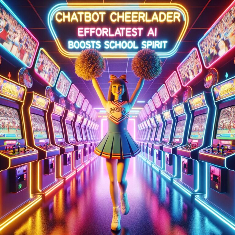 Generate an eye-catching fun arcade, high-quality featured image prompt for a blog post about: Chatb