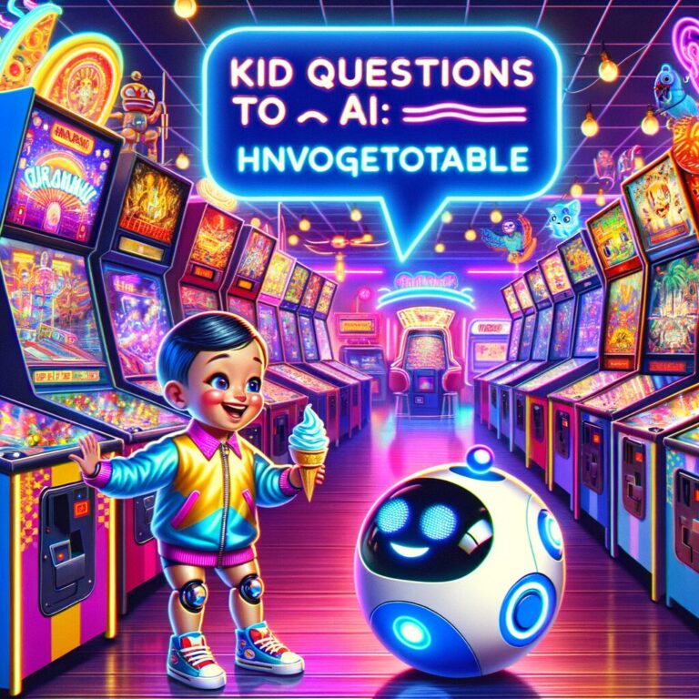 Generate an eye-catching fun arcade, high-quality featured image prompt for a blog post about: Kid Q