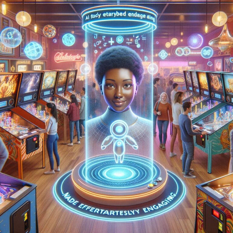 Generate an eye-catching fun arcade, high-quality featured image prompt for a blog post about: AI St