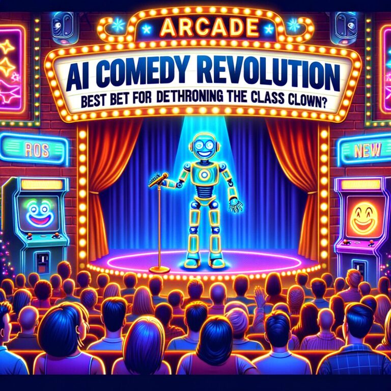 Generate an eye-catching fun arcade, high-quality featured image prompt for a blog post about: AI Co
