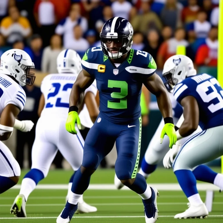 Generate an eye-catching, high-quality featured image prompt for a blog post about: Seahawks Stunnin