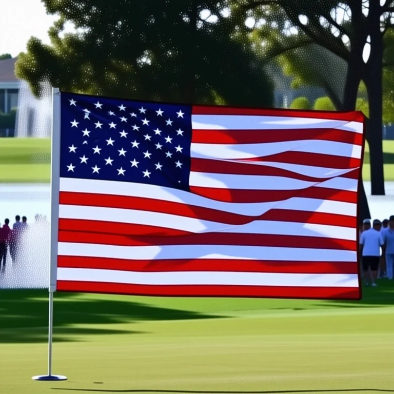 Generate an eye-catching, high-quality featured image prompt for a blog post about: Ryder Cup: Stunn
