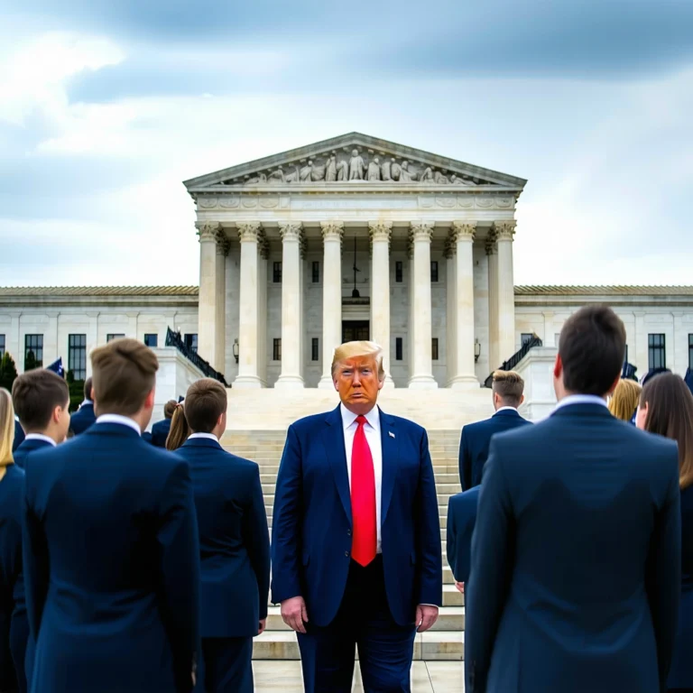 Generate an eye-catching, high-quality featured image prompt for a blog post about: Supreme Court Fa