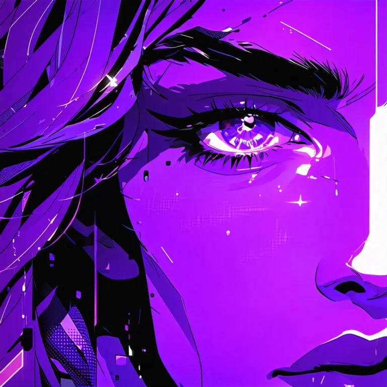 Generate an eye-catching, purple cool cartoon images: Tommy Fleetwood Stunning Shine: Europe’s Bes