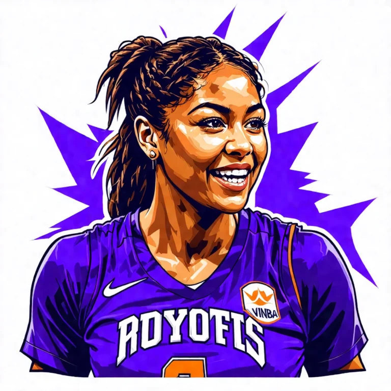 Generate an eye-catching, purple cool cartoon images: Lynx Coach Cheryl Reeve’s Explosive Rant Sho