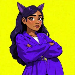 Generate an eye-catching, purple cool cartoon images: Best HBO Max Shows October 2025: Stunning Must