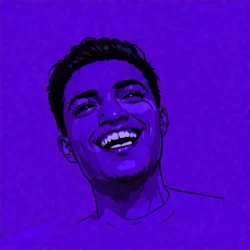 Generate an eye-catching, purple cool cartoon images: Luigi Mangione Supporters: Stunning Truths Beh