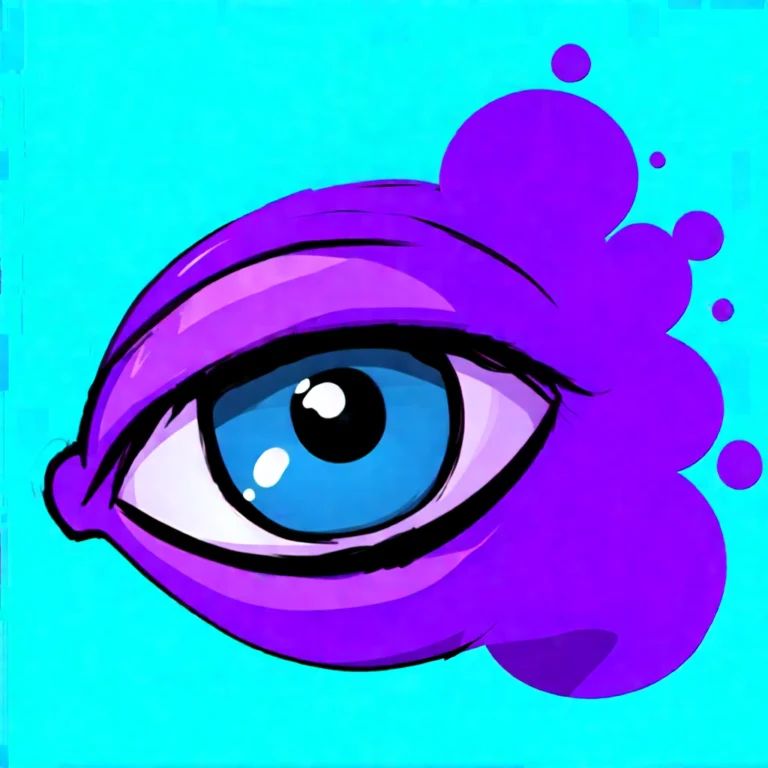 Generate an eye-catching, purple cool cartoon images: Taylor Swift AI Promo Videos: Shocking Fans De