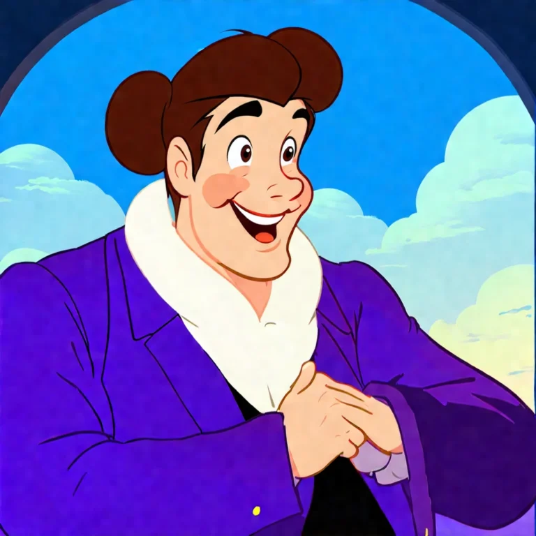 Generate an eye-catching, purple cool cartoon images: Best Disney+ Movies 2025: Stunning Picks You C