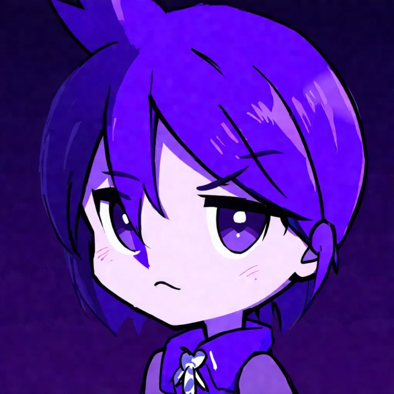 Generate an eye-catching, purple cool cartoon images: Sora Secrets: Shocking Truths You Must Know No
