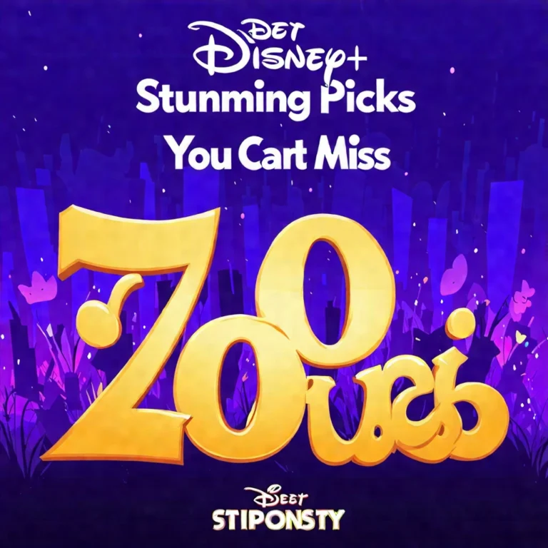 Generate an eye-catching, purple cool cartoon images: Best Disney+ Movies: 70 Stunning Picks You Can