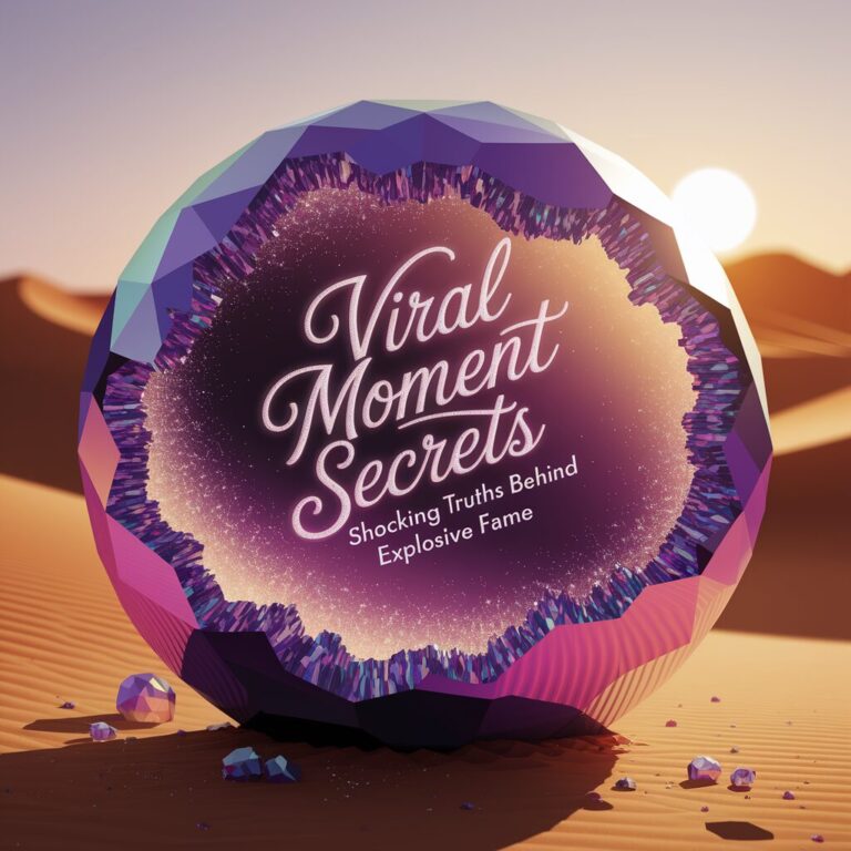 Illustration of Viral Moment Secrets: Shocking Truths Behind Explosive Fame